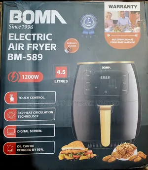 Boma Bm-589 4.5l Digital Touch 1200w Air Fryer