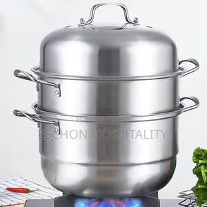 Flanek 3-in-1 Stainless Steel Steamer Pot