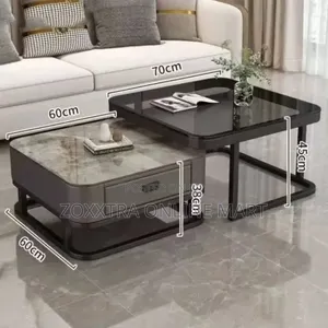 Modern Aesthetic Luxury Table With Drawer