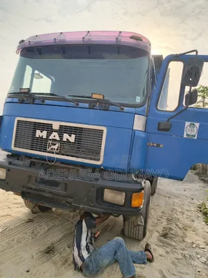 Man Dump Trucks 1999 Blue