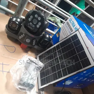 Generic 3 Lens 4g Solar CCTV Camera – Wireless Outdoor PTZ Security