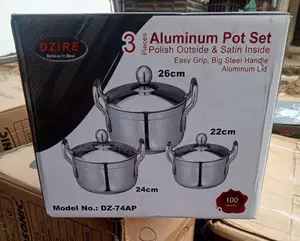 Dzire 3pcs Aluminum Pot