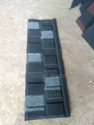 High Grade Black on White Patch Stone Coated Roofing Sheet