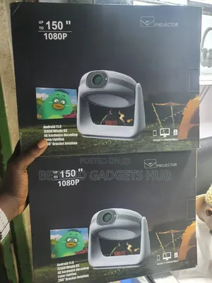 260° Smart Projector (Android) With Recharheable Battery