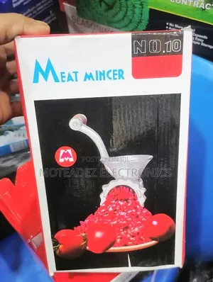 No.10 Cast Iron Handheld Manual Meat Grinder/Meat Mincer