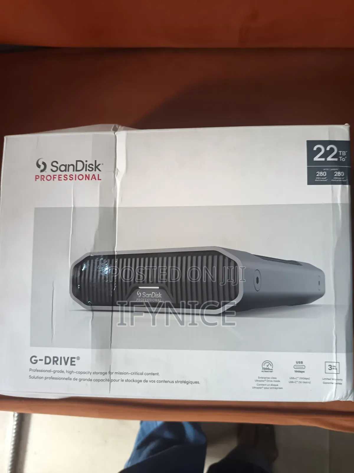 Sandisk G Drive Professional 22tb