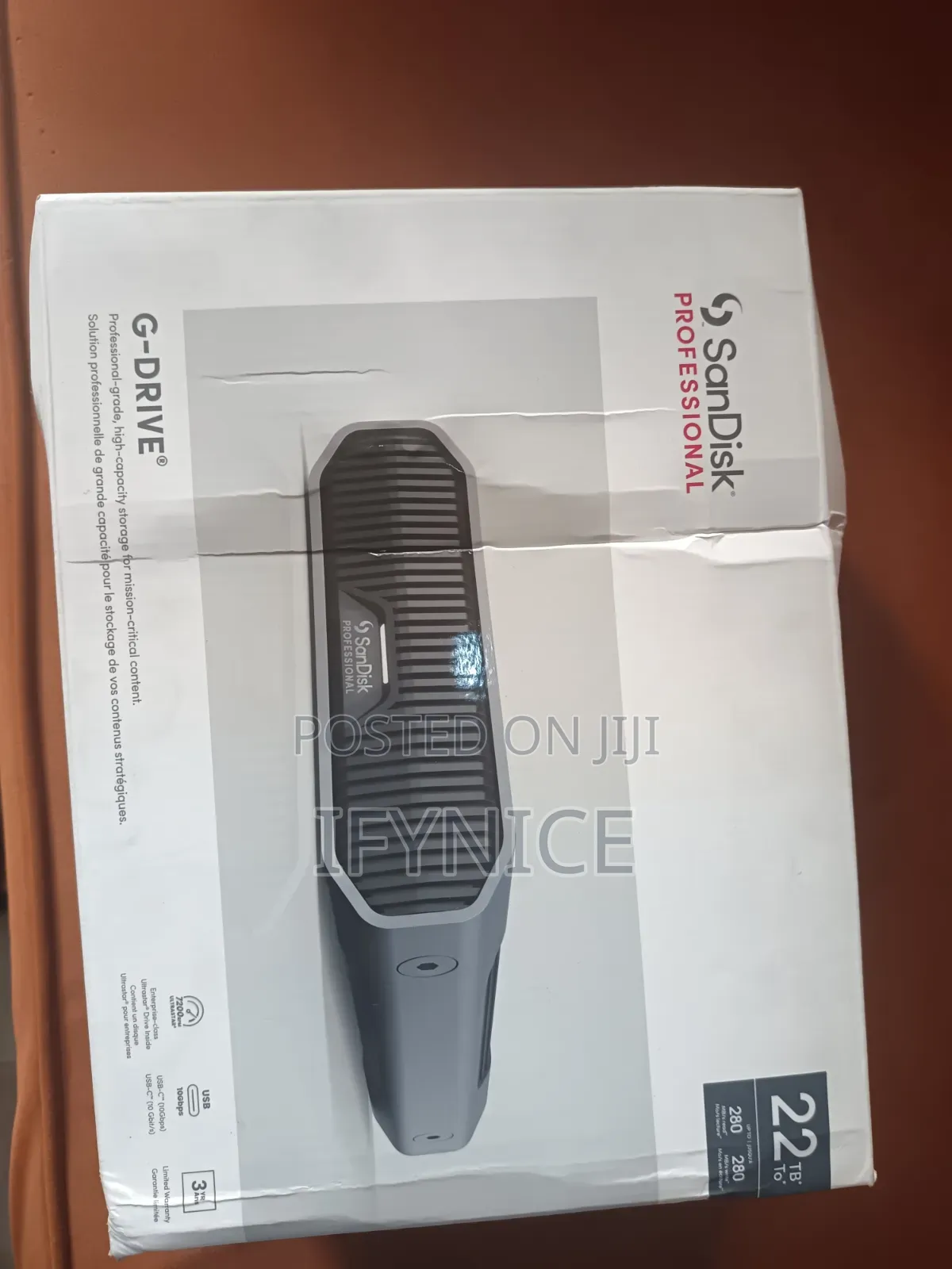 Sandisk G Drive Professional 22tb