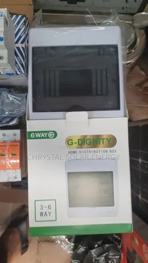 6 Way Original Quality Breaker Box With Thick Solid Case