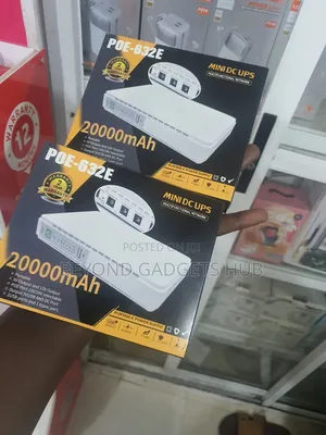 Wifi Router Power Bank 20,000mah Poe-632e Mini Dc Ups 20000mah
