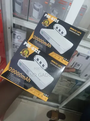 Wifi Router Power Bank 20,000mah Poe-632e Mini Dc Ups 20000mah