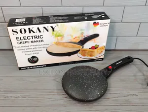 Sokany Electric Crepe Maker (Model HY-901) 650W Power