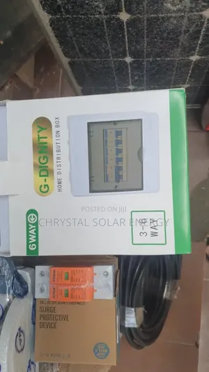 6ways Circuit Breaker Box Ac/Dc Solar/Electric Breaker Protect Switch