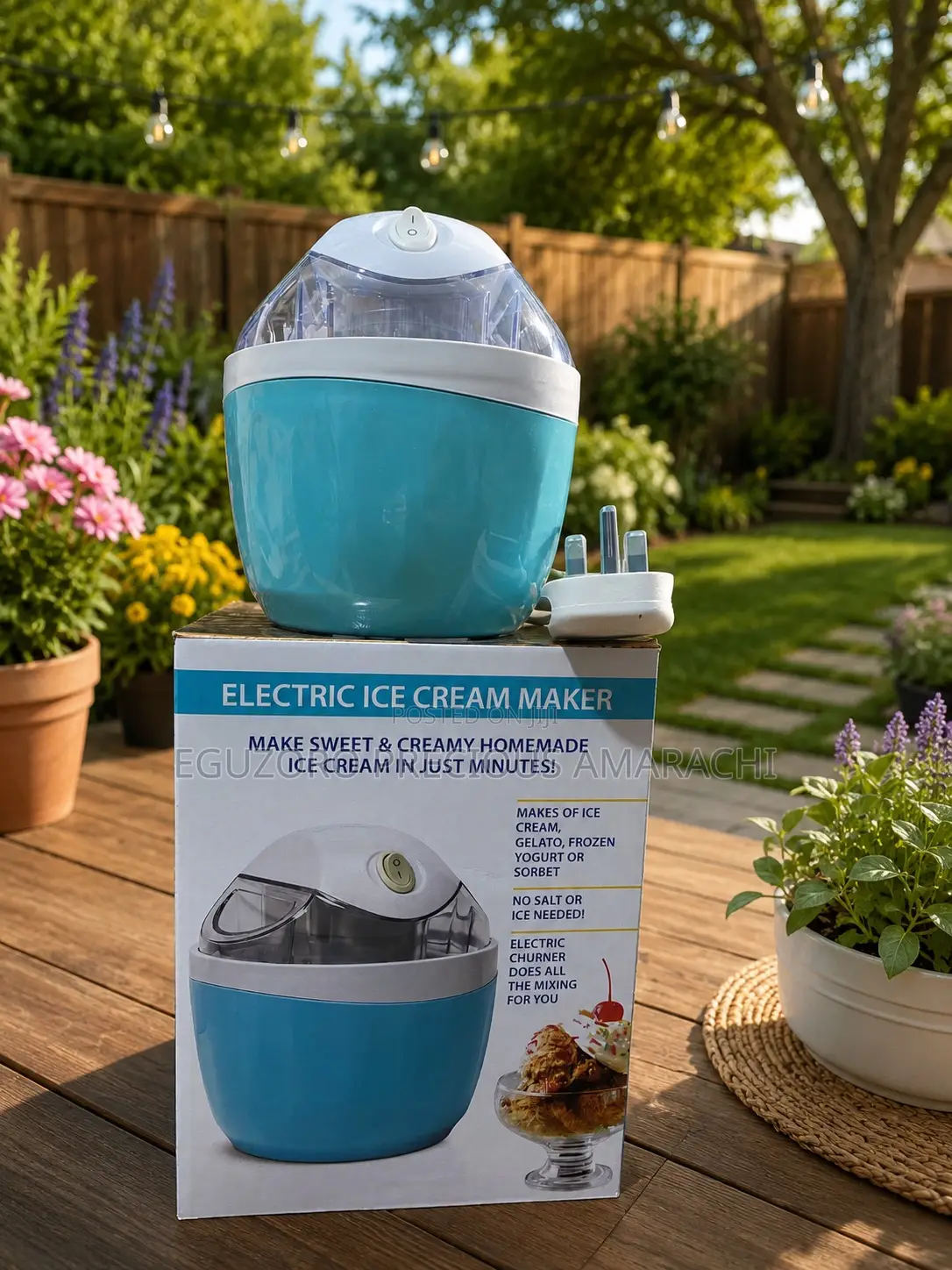 Portable Electric Ice Cream Maker