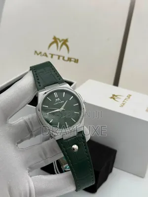 Matturi Men's Leather Watch