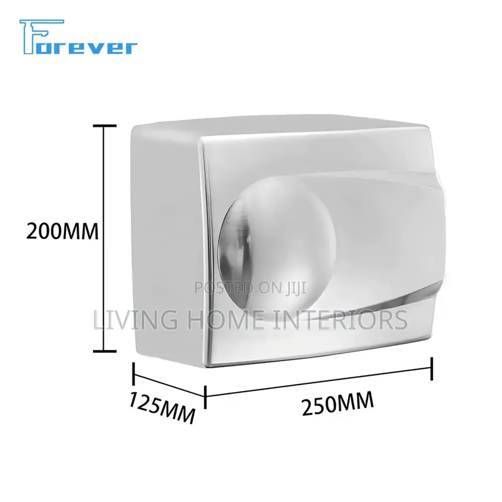 Silver Stainless Hand Dryer