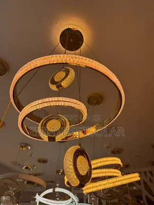 Luxury Led Ring Dropping Light