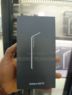 New Samsung Galaxy S25 FE 5G 256 GB Black