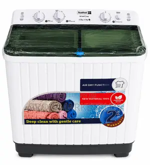 Scanfrost 6.5kg Washing Machine Sfsantta6