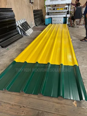 0.50 Yellow Aluminium Roofing Sheets