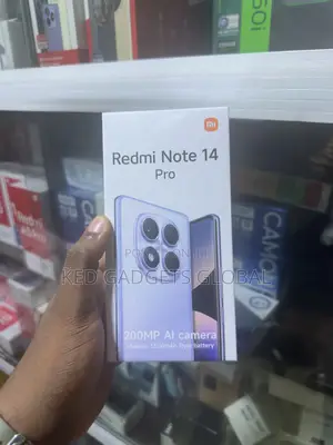 New Xiaomi Redmi Note 14 Pro 256 GB Black
