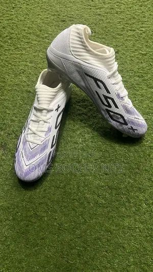 Adidas F50 Football Boot (White) (42)