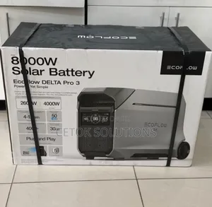 Ecoflow Delta Pro 3 4,000w (4kva/4kwh)Xboost 8kva Solar Power Station
