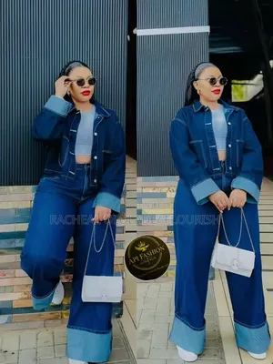 2 Pieces U and Down Jeans