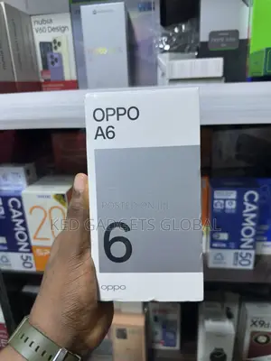 New Oppo A6 256 GB Black