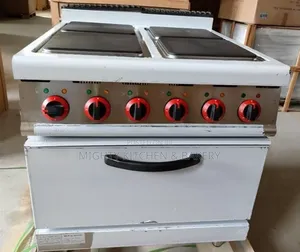 Standard Quality 4burner Electric Cooker With Oven
