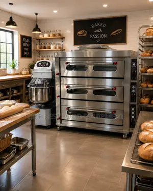 3 Deck 9 Trays Gas Oven