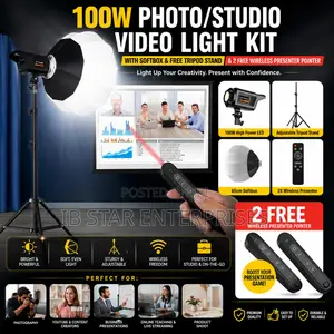 Perfect Lighting Bundle Kit for Creators, Photographers Streamers
