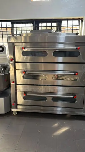 3 Deck 9 Trays Gas Oven
