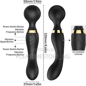 Double Head Wand Massager Vibrator