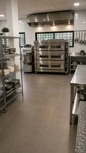 3 Deck 9 Trays Gas Oven