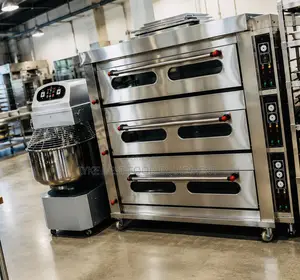 3 Deck 9 Trays Gas Oven