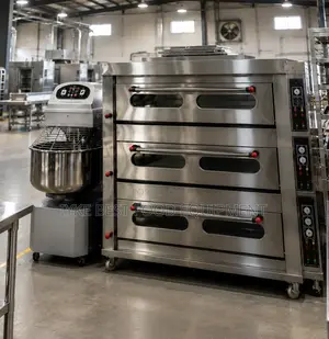 3 Deck 9 Trays Gas Oven