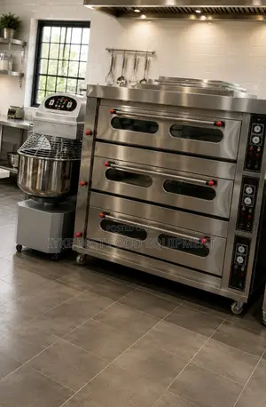 3 Deck 9 Trays Gas Oven
