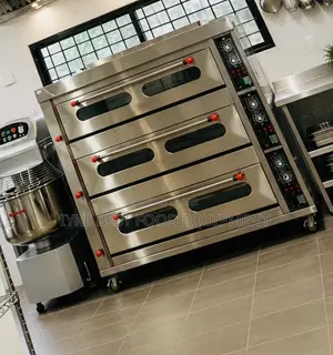 3 Deck 9 Trays Gas Oven