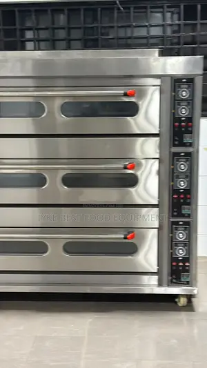 3 Deck 9 Trays Gas Oven