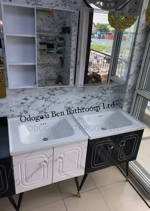 Cabinet Basin White and Black