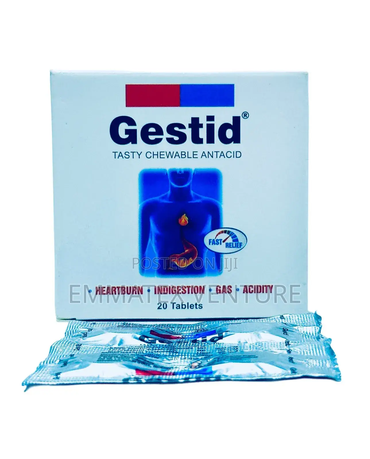 Gestid Tablet (Chewable Antacid) X20