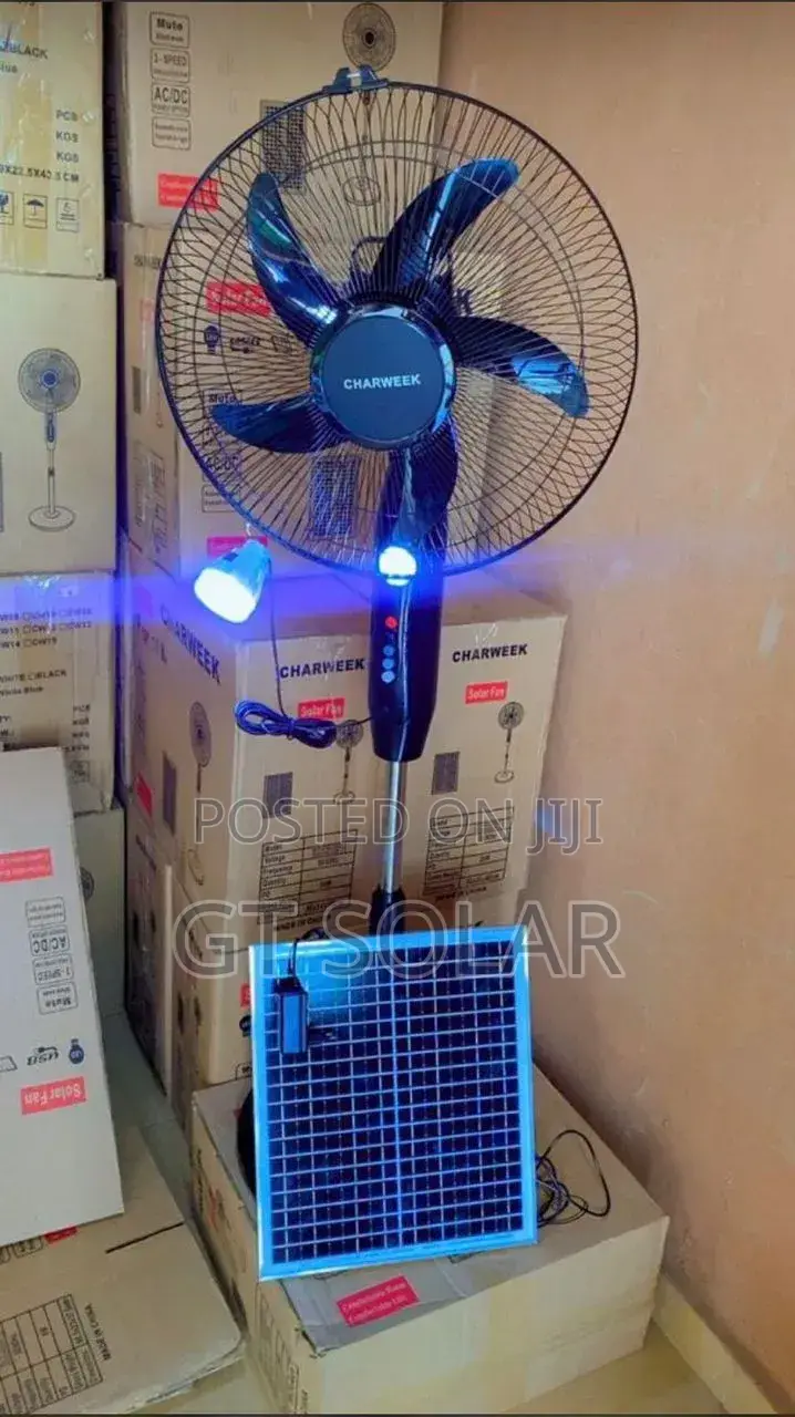 Charweek Solar Fan