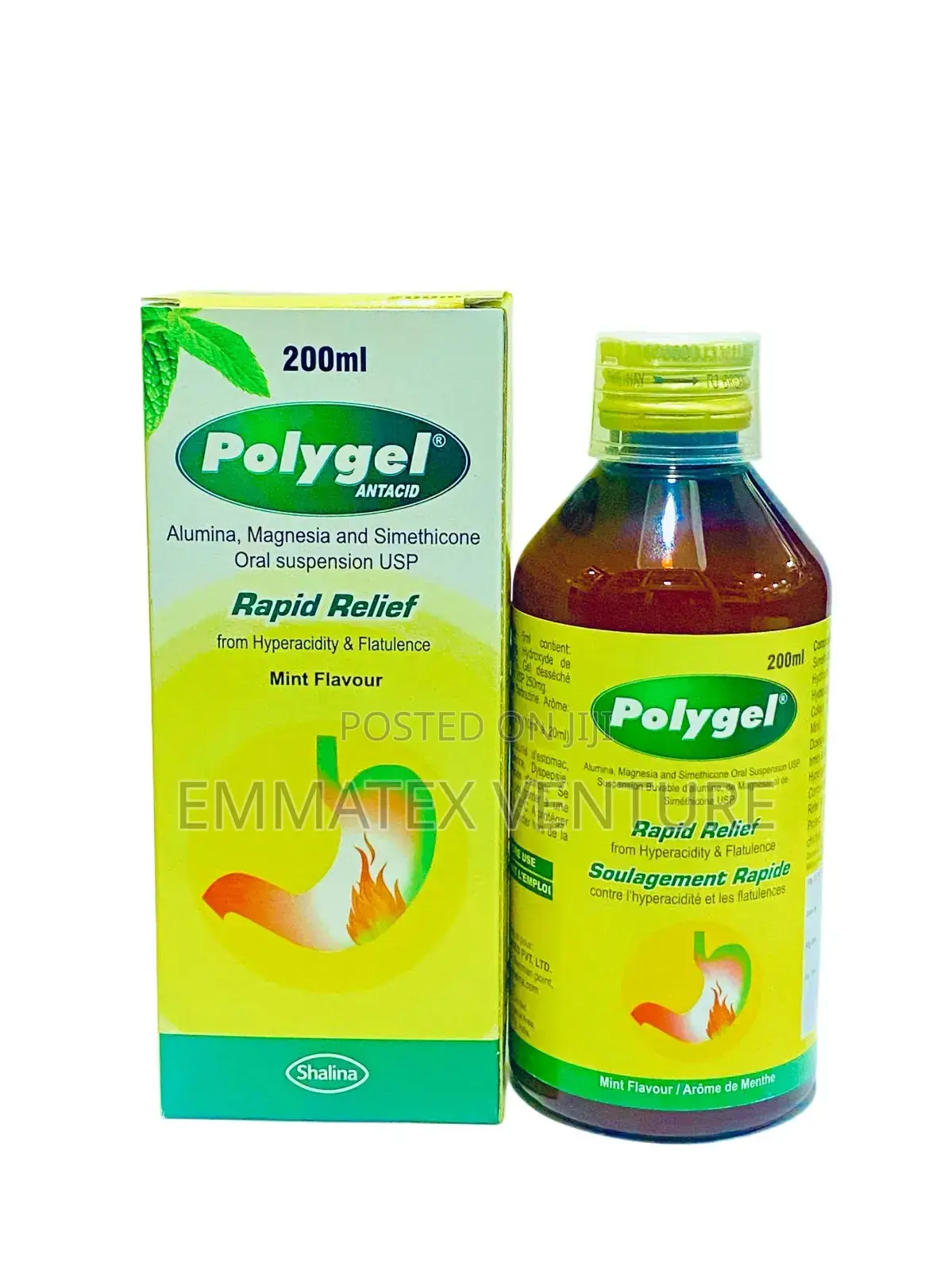Polygel Suspension (Antacid) X200ml