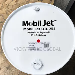 Mobil Jet Oil 254 Synthetic Aircraft Gas Turbine Lubricant 208l