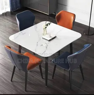 Quality Set of Marble Dinnig by 4