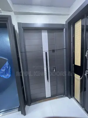 Grey and White Turkey Entrance Security Doors