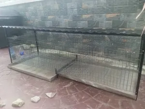 Standard 3 Hutches Rabbit Cage