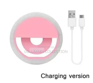 Clip-on Selfie Ring Light for Phone Rechargeable Led Video Light