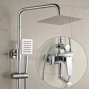 Quality Chrome Anti-Rust Standing Shower With Multiple Water Display