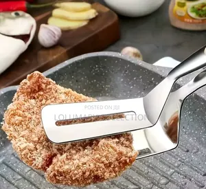 Stainless Steel Food Tongs BBQ Kitchen Cooking Serving Food Picker